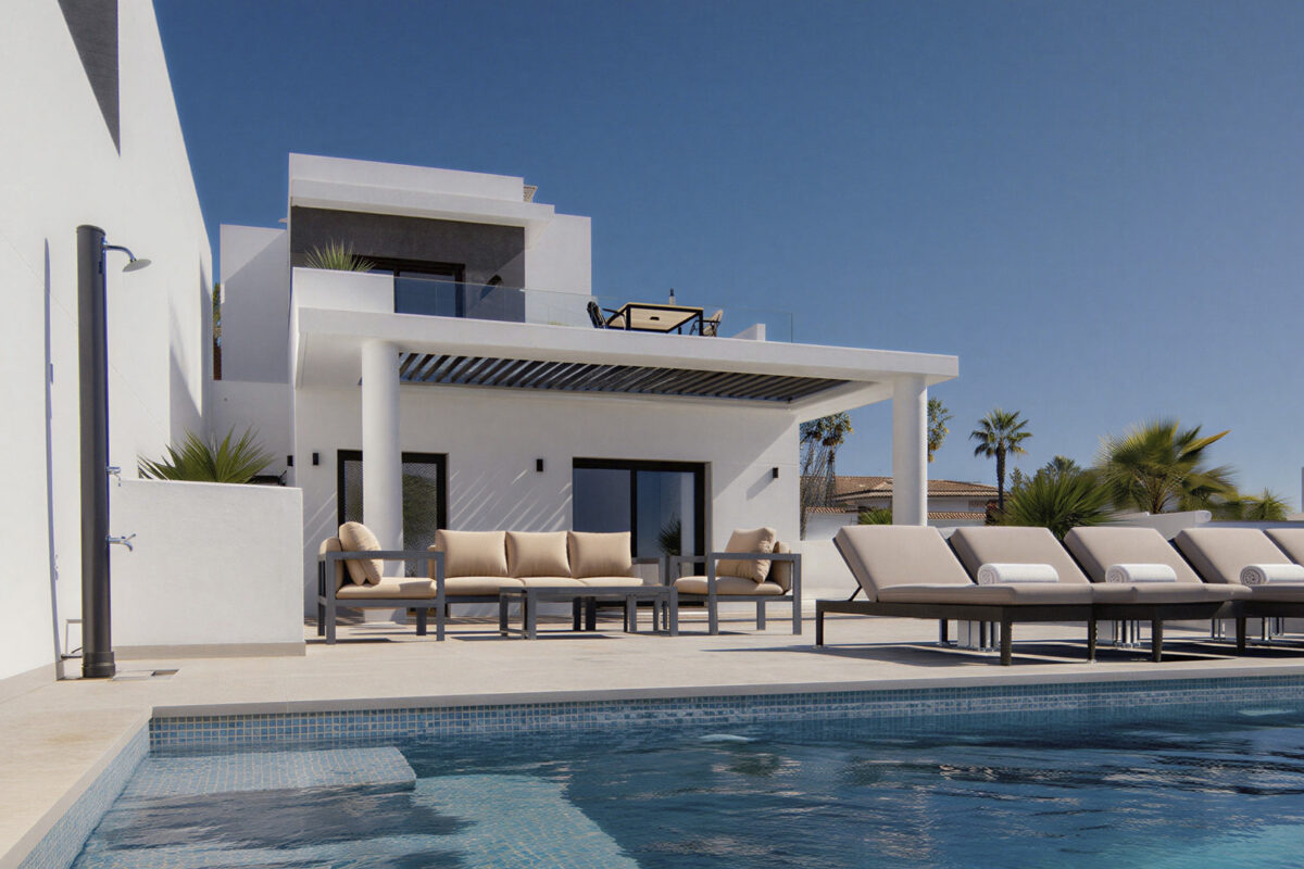 4-Bedroom Villa with Bioclimatic Pergola, Ciudad Quesada — Key Ready &mdash; main image